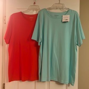 NWT set of 2 women’s dressy cotton shirts